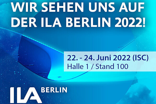 Advertising poster of the ILA trade fair in Berlin