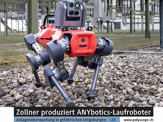 A four-legged walking robot from Anybotics